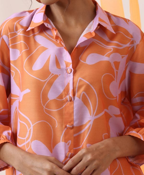 Digitally Printed Shirt Co-Ord