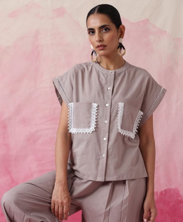 Pant Set Grey