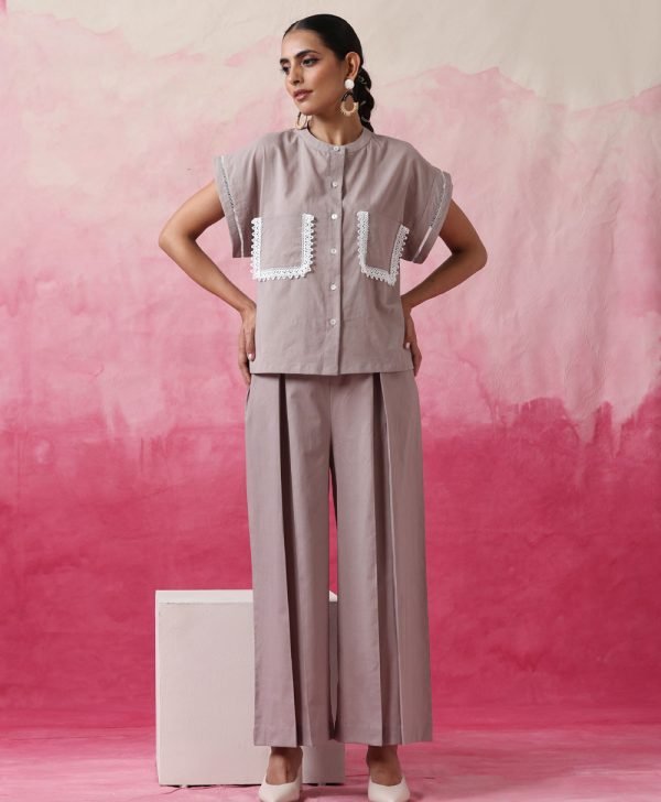 Pant Set Grey