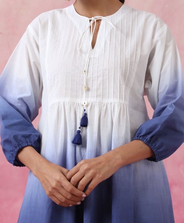 Ombre Dress Blue