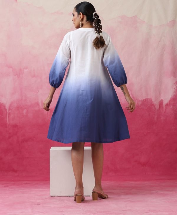 Ombre Dress Blue