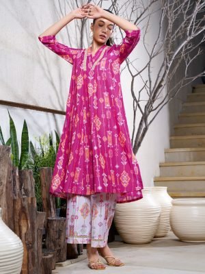 Kurta Set Pink