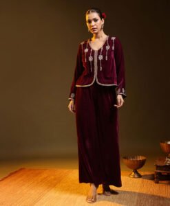 Orchid Waist Coat With Pants