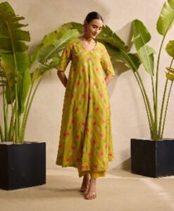 Sunshine Bloom Printed Kurta Set